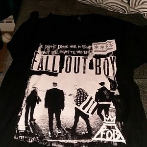 Fall Out Boy concert tshirt